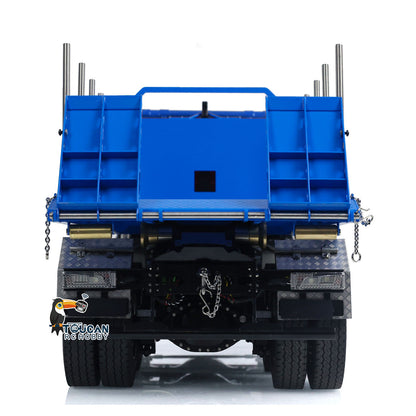 1:14 Hydraulic RC 8x8 Full Dump Car Roll-on Dumper Truck With Flatbed