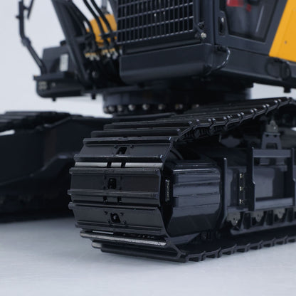 Metal 1/14 Super Frog Remote Control Hydraulic Excavator E400 Pro 9CH Valves RC Digger Stainless Steel Arm Frsky XE Radio