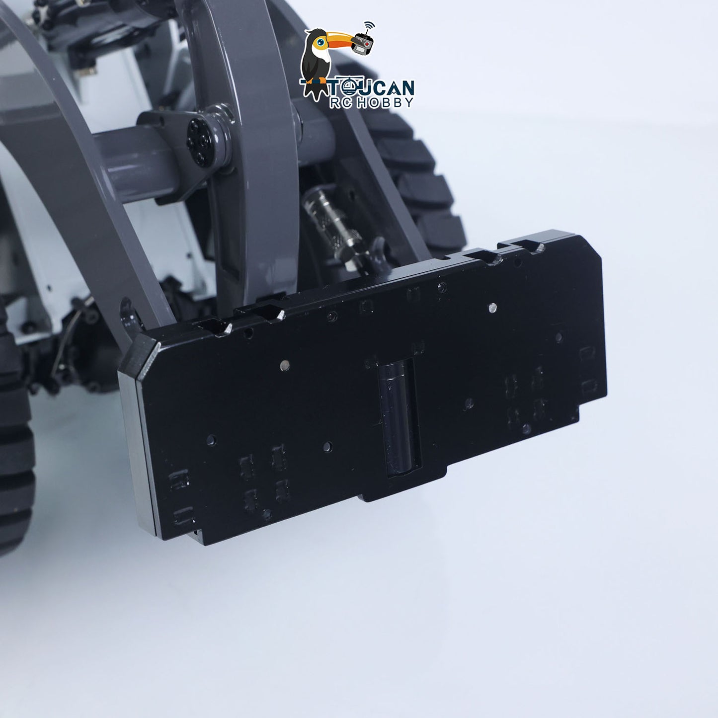 MTRC Metal 1/14 RC Hydraulic Loader E260L 5CH Valves Remote Control Engineering Vehicles Axle Locks Quick Coupler Lights Sounds No Battery