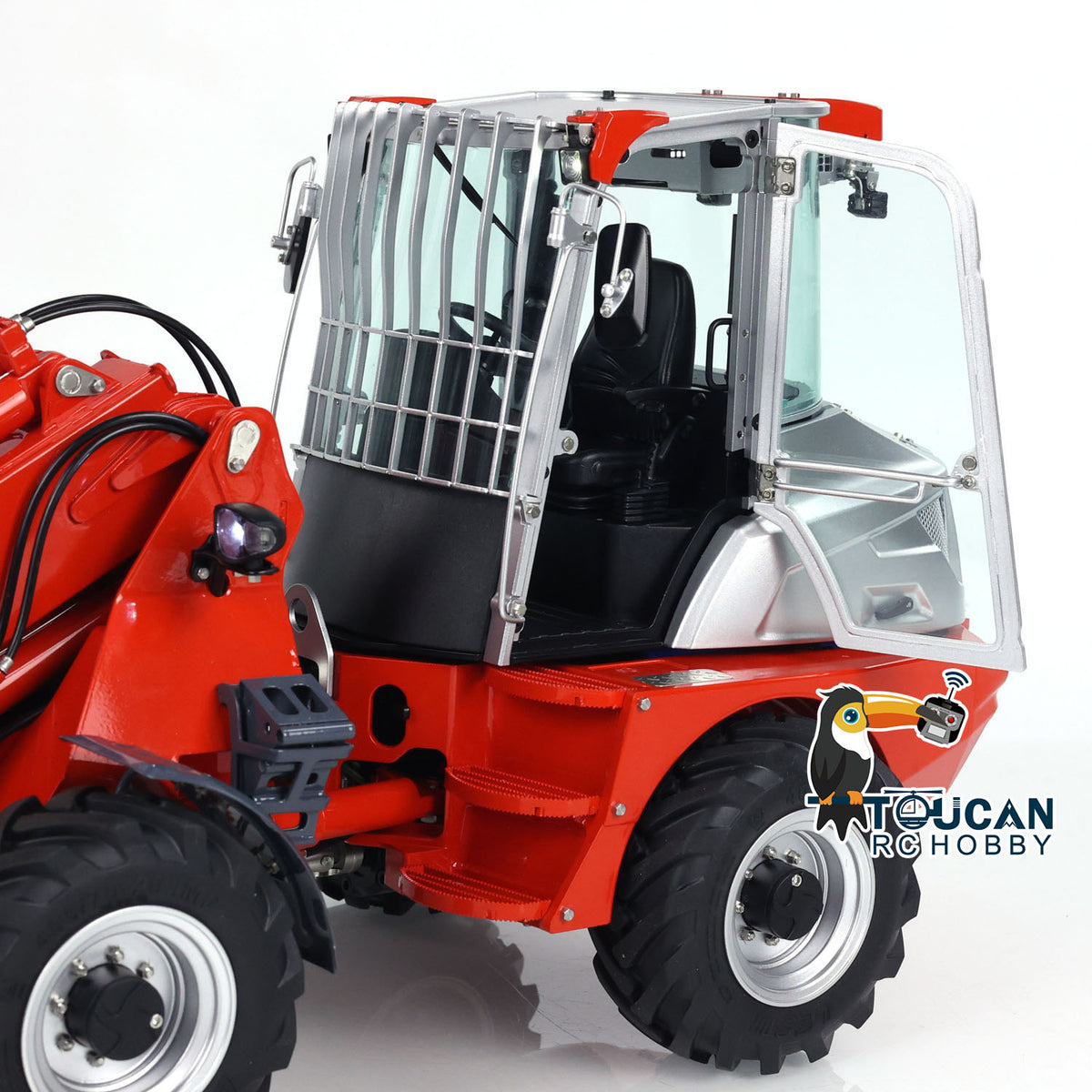 LESU RTR 1/14 Hydraulic RC Telescopic Arm Car Metal Loader AT1050 Forklift Truck