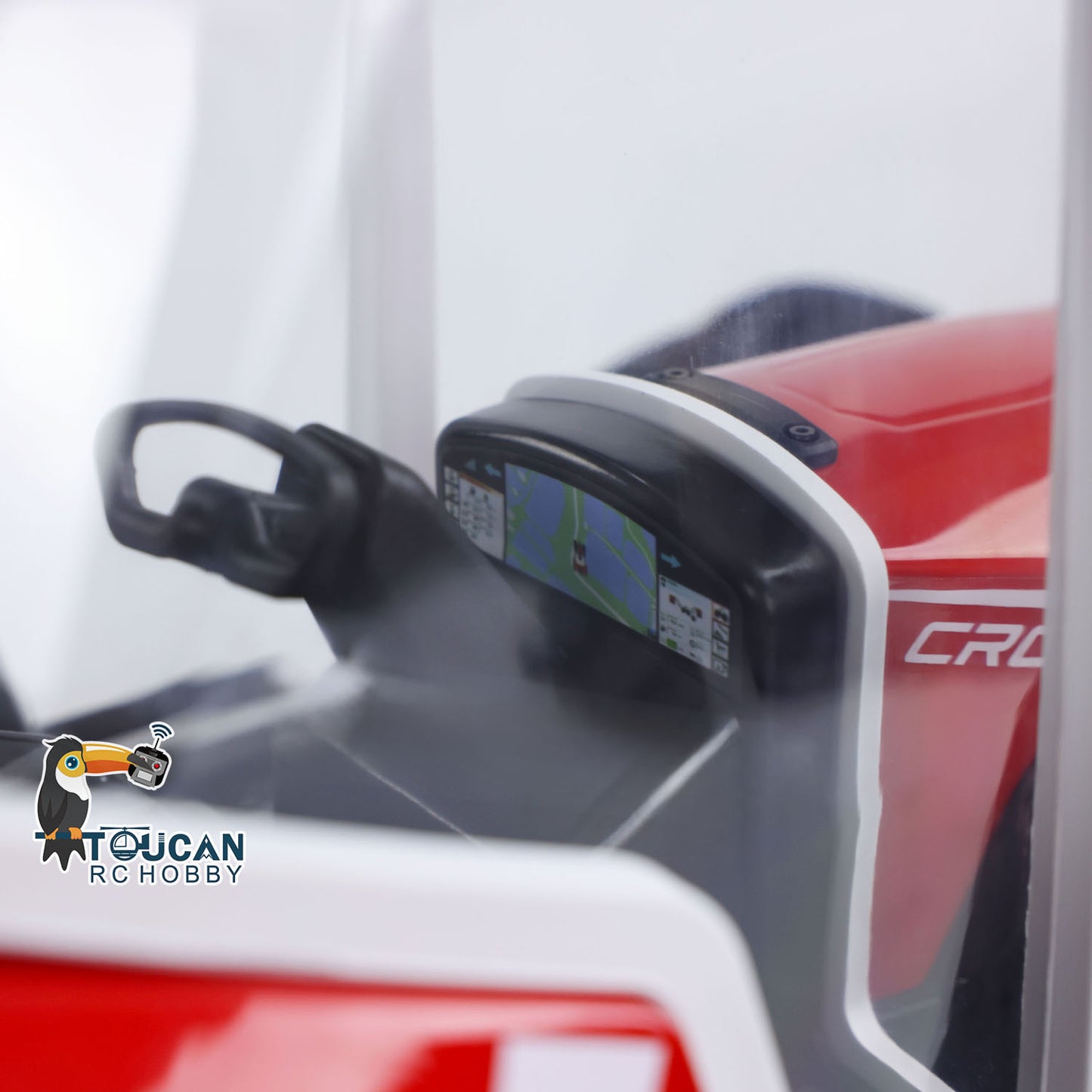 US STOCK CROSSRC 1/8 RC Tractor TL4 Iron Bull Remote Control Model Car Light Motor 2Speed