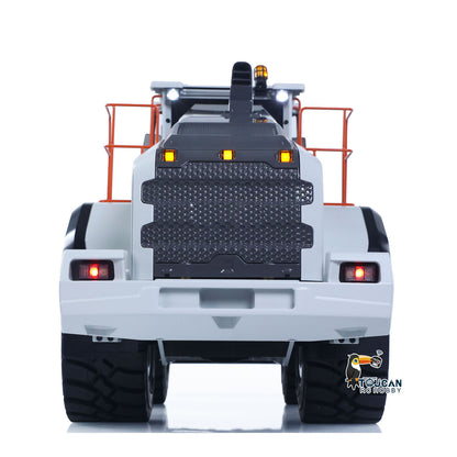 MTRC Metal 1/14 RC Hydraulic Loader E260L 5CH Valves Remote Control Engineering Vehicles Axle Locks Quick Coupler Lights Sounds No Battery