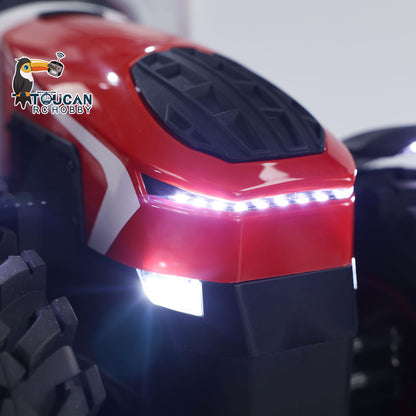 US STOCK CROSSRC 1/8 RC Tractor TL4 Iron Bull Remote Control Model Car Light Motor 2Speed