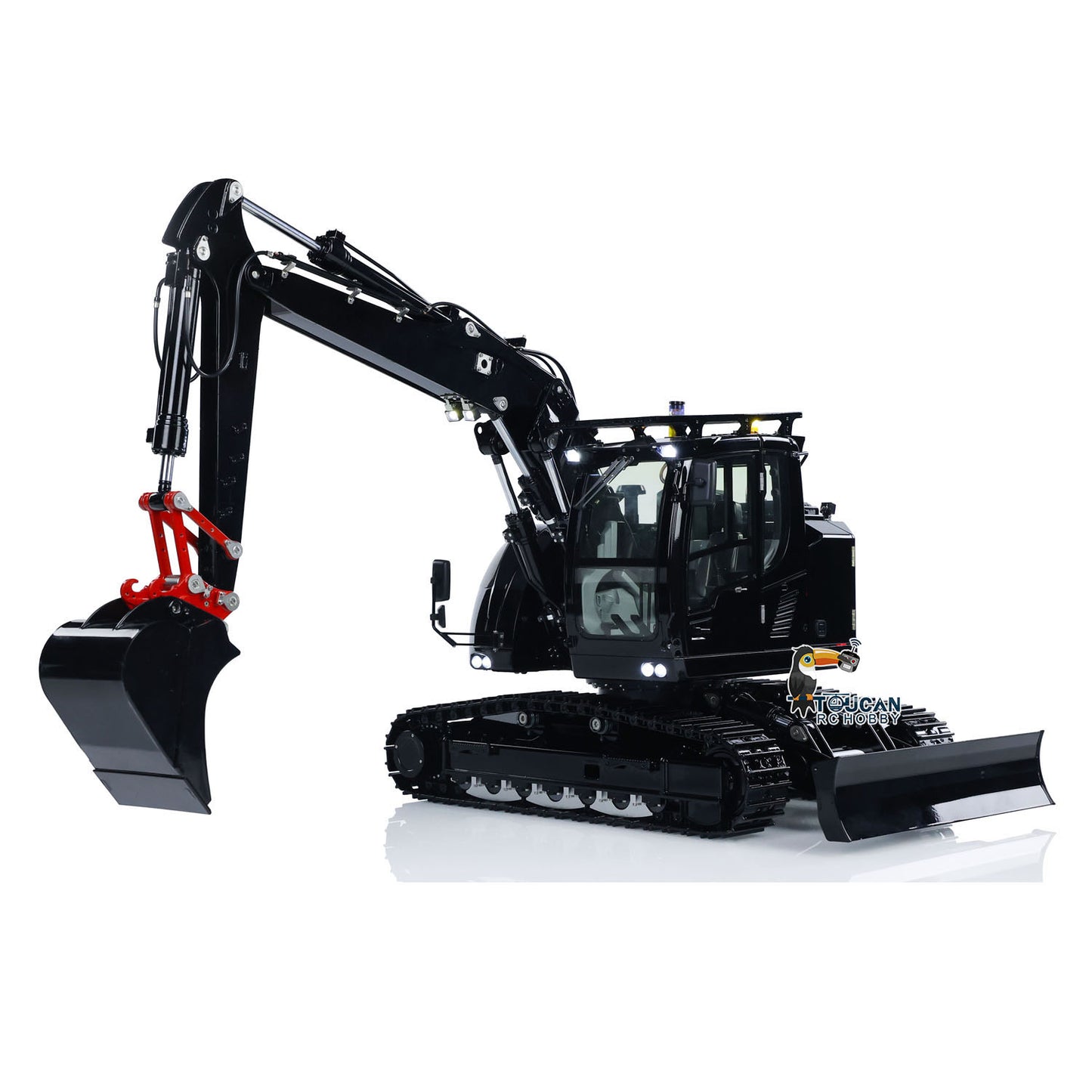 IN STOCK Metal 1/14 RC Hydraulic Excavator LR 914 5ways Valve Remote Control Digger Model RTR Construction Vehicle ST8 Radio Battery