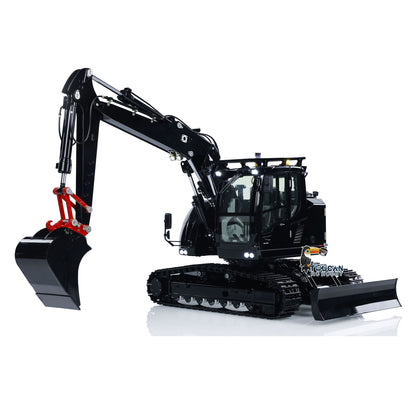 IN STOCK Metal 1/14 RC Hydraulic Excavator LR 914 5ways Valve Remote Control Digger Model RTR Construction Vehicle ST8 Radio Battery