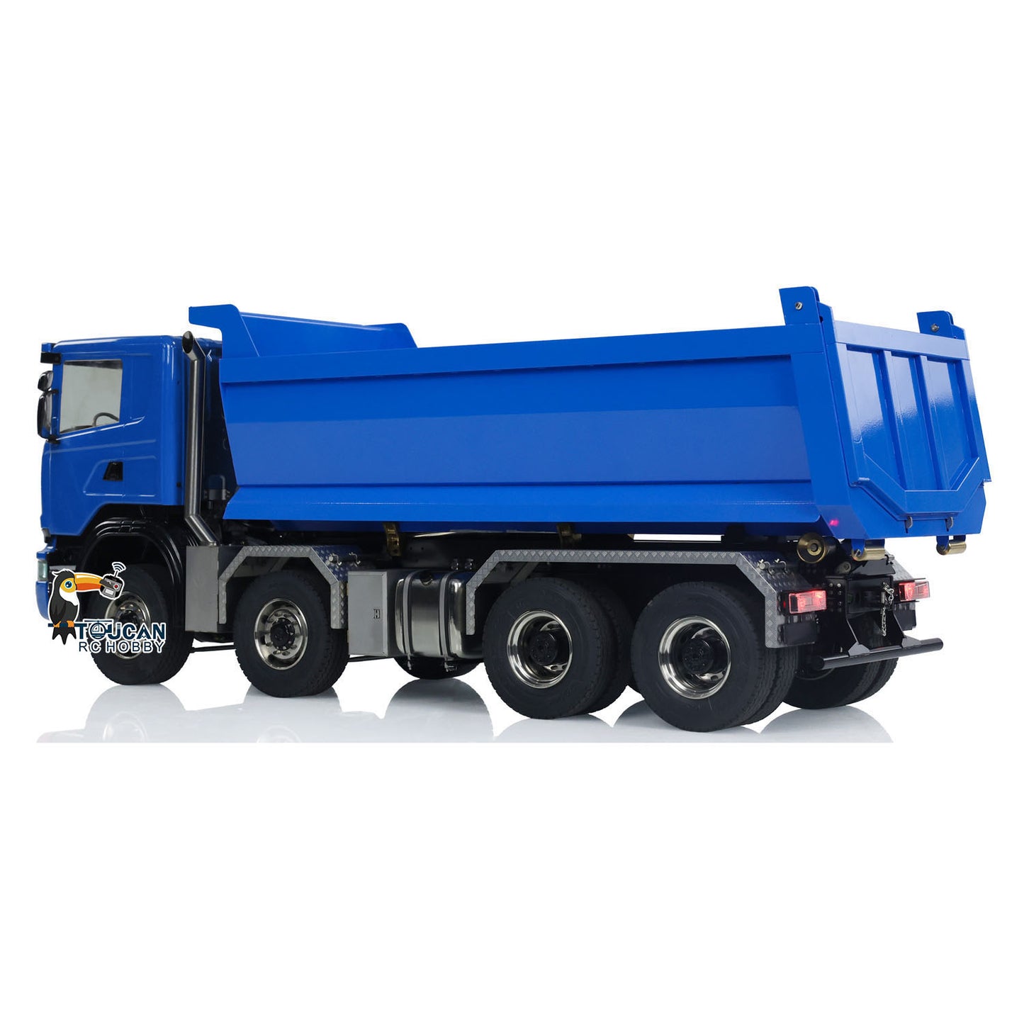 Metall 1/14 Hydraulische RC Dump Lkw 8x8 Volle Dumper Auto Mit U-Form Hohe Eimer