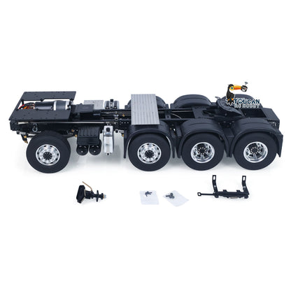 LESU Heavy-duty Chassis 1/14 R620 RC Tractor Truck Model Car SAVOX Servo Equipment Rack