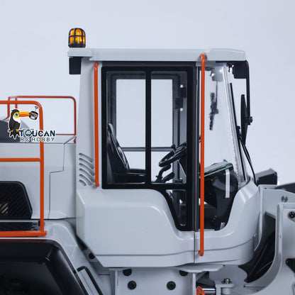 MTRC Metal 1/14 RC Hydraulic Loader E260L 5CH Valves Remote Control Engineering Vehicles Axle Locks Quick Coupler Lights Sounds No Battery