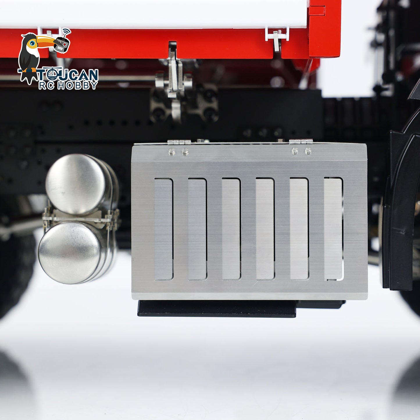 1/14 3-way RC Hydraulic Dumper Car LESU Metal 6x6 Chassis FMX Cabin