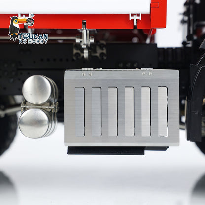 1/14 3-way RC Hydraulic Dumper Car LESU Metal 6x6 Chassis FMX Cabin