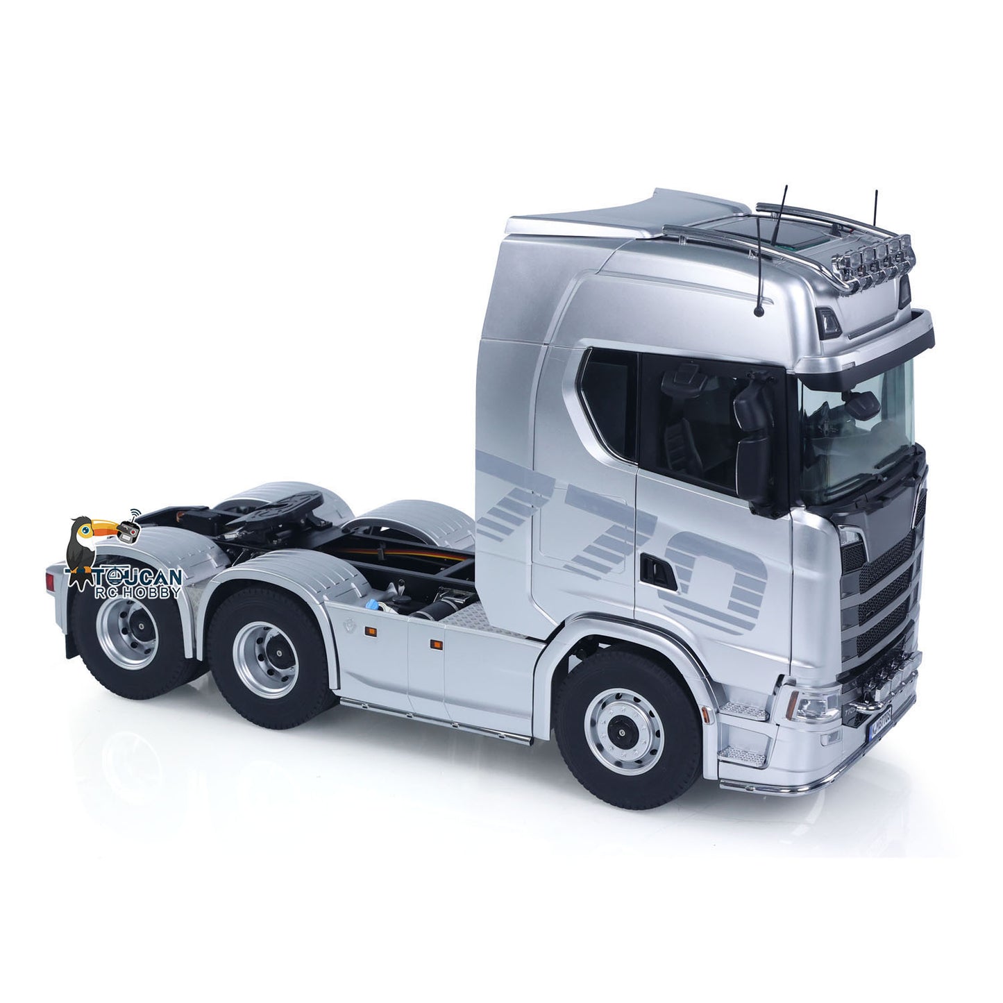 US STOCK 1/14 KABOLITE RC Tractor Car 770S 100 6x6 Romote Control Truck 2Speed Gearbox Differential Lock Vehicle 6WD Sound Light Model
