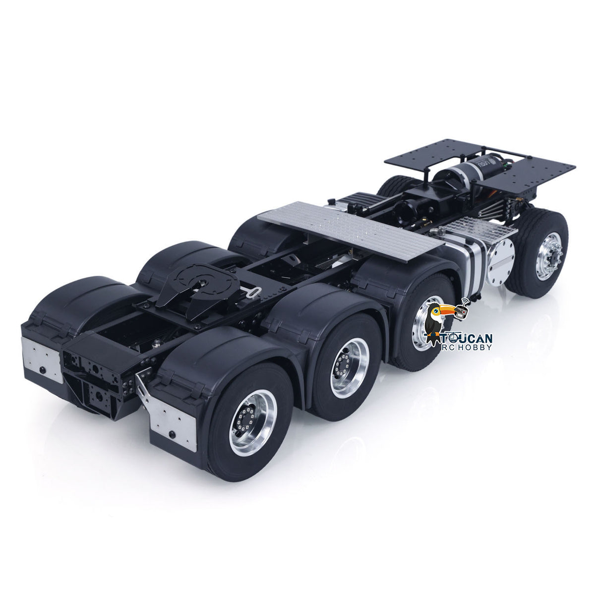 LESU Heavy-duty Chassis 1/14 R620 RC Tractor Truck Model Car SAVOX Servo Equipment Rack