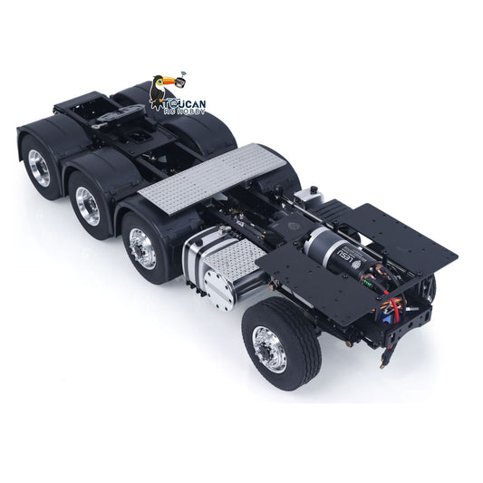 LESU Heavy-duty Chassis 1/14 R620 RC Tractor Truck Model Car SAVOX Servo Equipment Rack