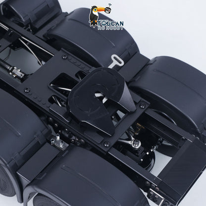 LESU Heavy-duty Chassis 1/14 R620 RC Tractor Truck Model Car SAVOX Servo Equipment Rack