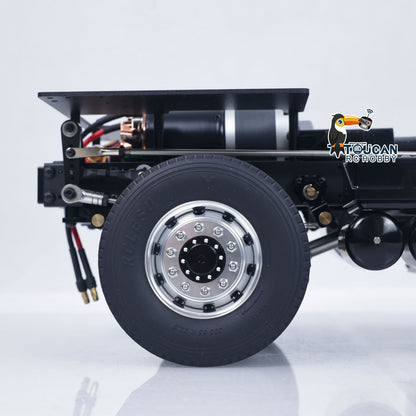 LESU Heavy-duty Chassis 1/14 R620 RC Tractor Truck Model Car SAVOX Servo Equipment Rack