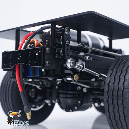 LESU Heavy-duty Chassis 1/14 R620 RC Tractor Truck Model Car SAVOX Servo Equipment Rack