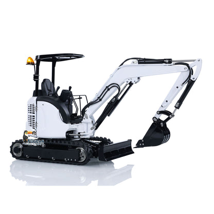 IN STOCK LESU 1/14 RC Hydraulic Excavator PC30 Mini Machine Toys  Light Pump Metal Radio Controlled Digger Model 6CH Plunger-type Valve