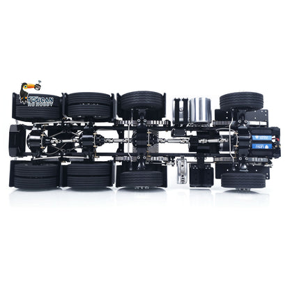 LESU Heavy-duty Chassis 1/14 R620 RC Tractor Truck Model Car SAVOX Servo Equipment Rack