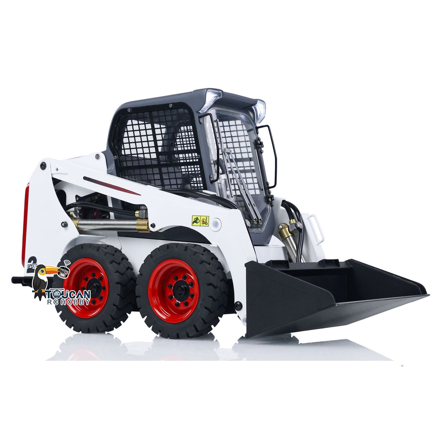 1/14 RC Hydraulic Skid-Steer Loader SM450 Remote Control Wheeled Car Sound Light