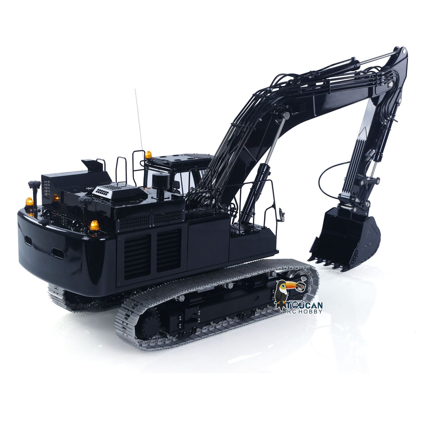 LESU Aoue ZX490 Metal 1/14 Remote Control Hydraulic Excavator Upgraded Heavy RC Digger Flysky Paladin PL18EV Lite Sound Smoke