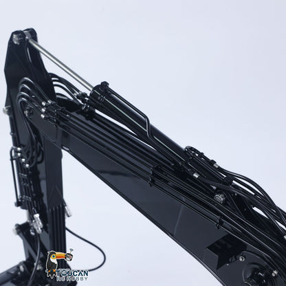 LESU Aoue ZX490 Metal 1/14 Remote Control Hydraulic Excavator Upgraded Heavy RC Digger Flysky Paladin PL18EV Lite Sound Smoke