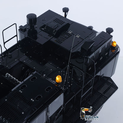 LESU Aoue ZX490 Metal 1/14 Remote Control Hydraulic Excavator Upgraded Heavy RC Digger Flysky Paladin PL18EV Lite Sound Smoke