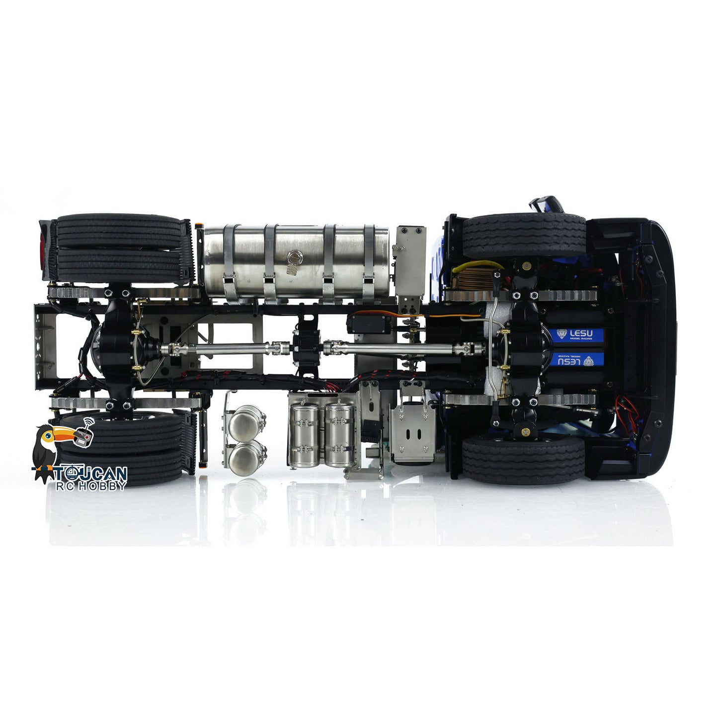 LESU 1/14 4*4 Remote Control Tractor Truck for RC VM Engineering Vehicles KIT/PNP/RTR Optional Versions
