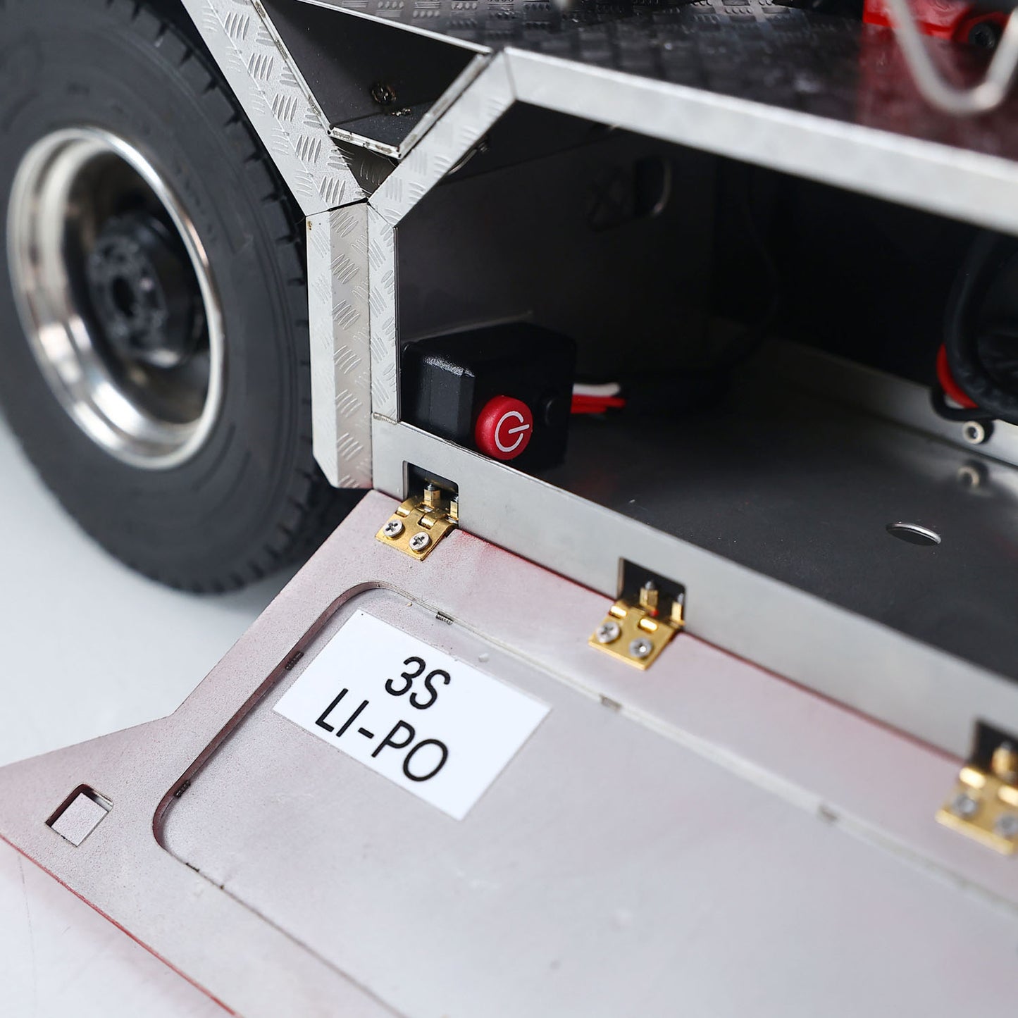 1/14 Remote Control Tractor Truck 7-way Valves Hydraulic Crane 6x6 RC Lorry Car 3Speed Gearbox Axle Locks Light Sound System