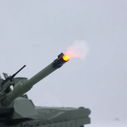 TOUCAN 1/16 Metal RC Tank 3918 Abrams M1A2 TUSK II Dual Flow Gearbox 360 Turret Rotary Infrared Combat Barrel Recoil FPV