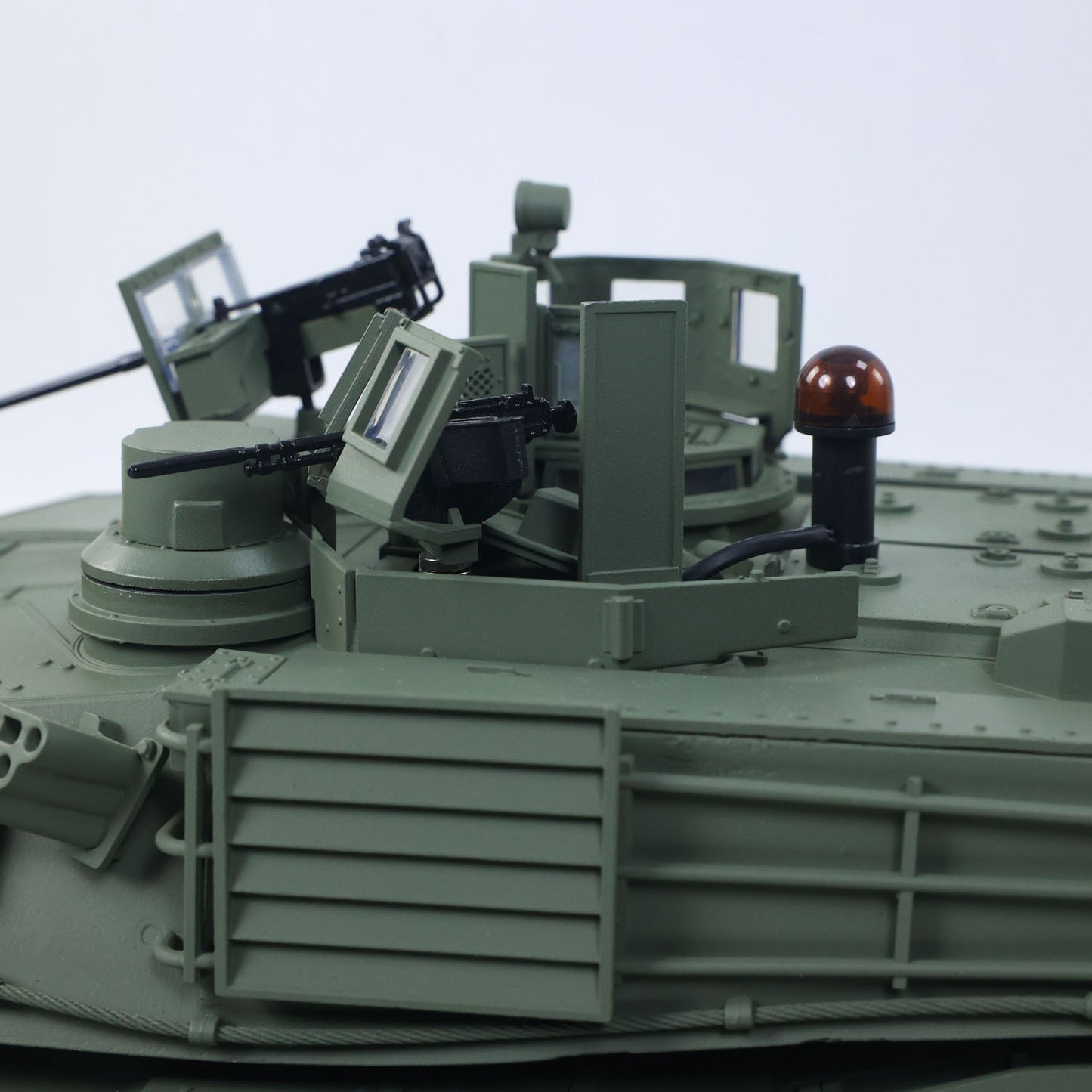 TOUCAN 1/16 Metal RC Tank 3918 Abrams M1A2 TUSK II Dual Flow Gearbox 360 Turret Rotary Infrared Combat Barrel Recoil FPV