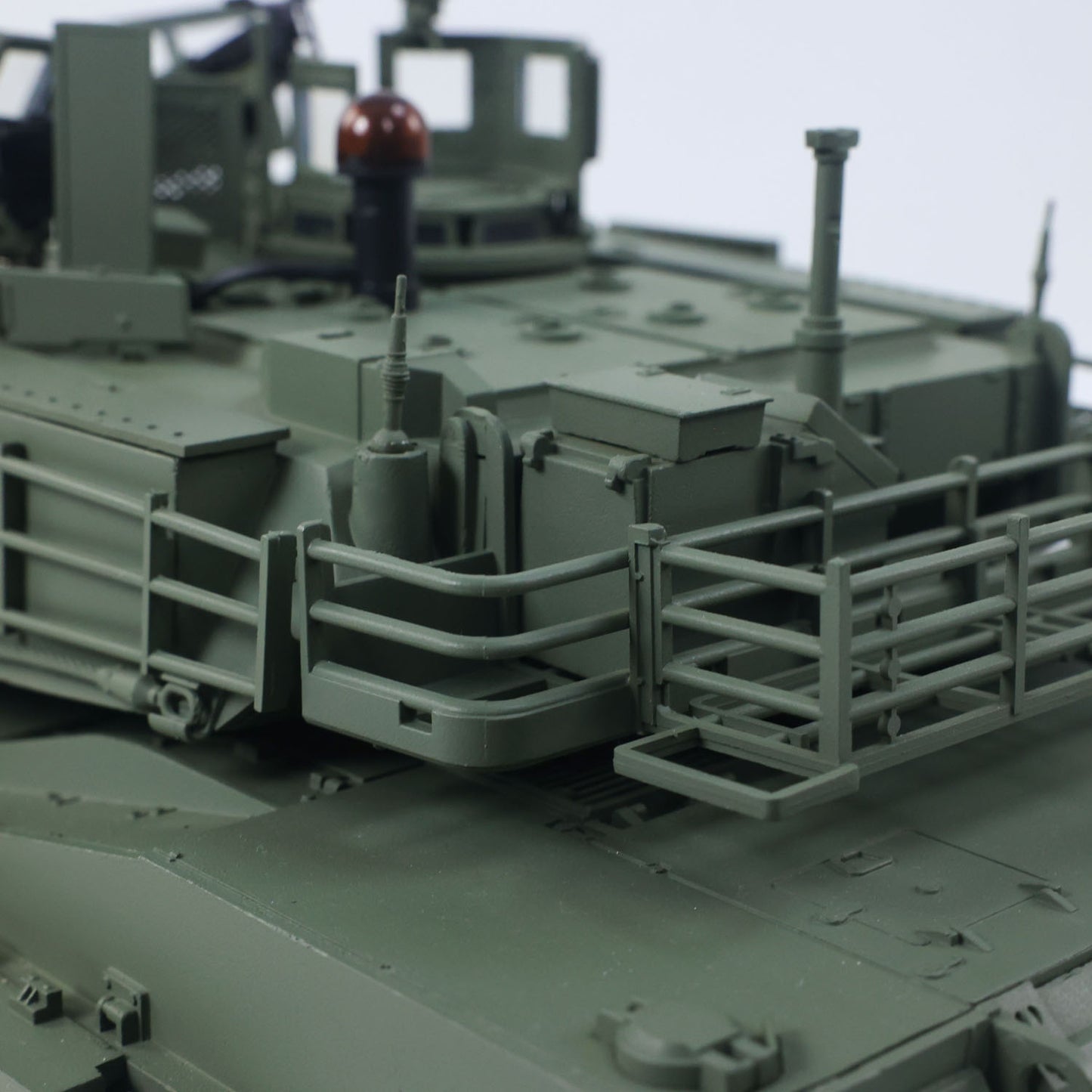 TOUCAN 1/16 Metal RC Tank 3918 Abrams M1A2 TUSK II Dual Flow Gearbox 360 Turret Rotary Infrared Combat Barrel Recoil FPV