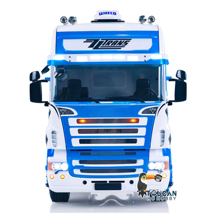 TOUCAN Metal Chassis 1/14 6x6 RC Tractor Truck Painted Assembled Radio Control Car