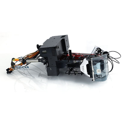 EN STOCK 1/14 LESU Remorque grue hydraulique RC pour bois RTR/KIT Ver