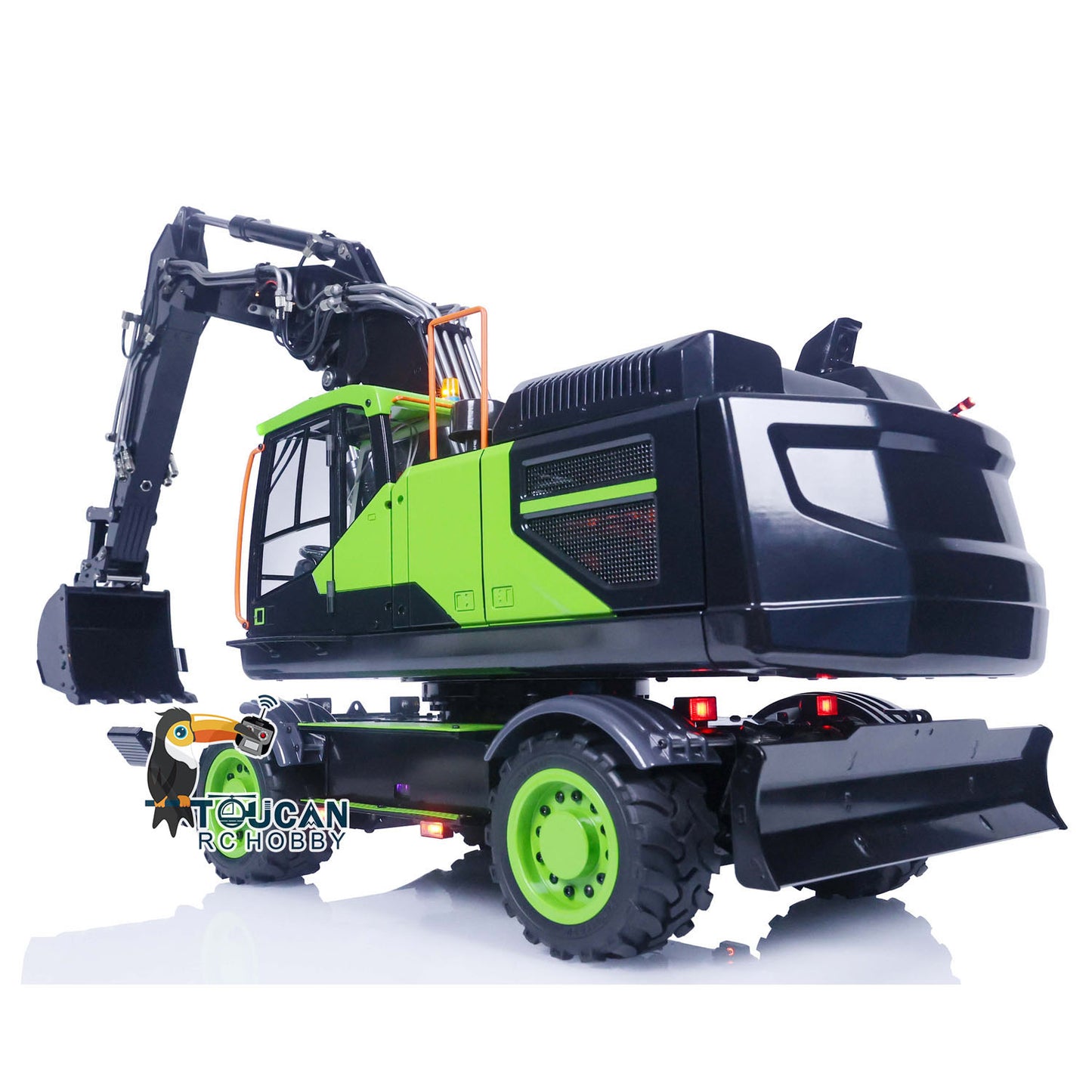 Hydraulic 1/14 EC380 Wheeled RC Engineering RC Excavator