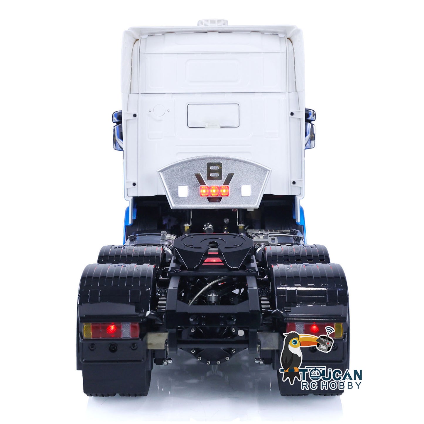 TOUCAN Metal Chassis 1/14 6x6 RC Tractor Truck Painted Assembled Radio Control Car
