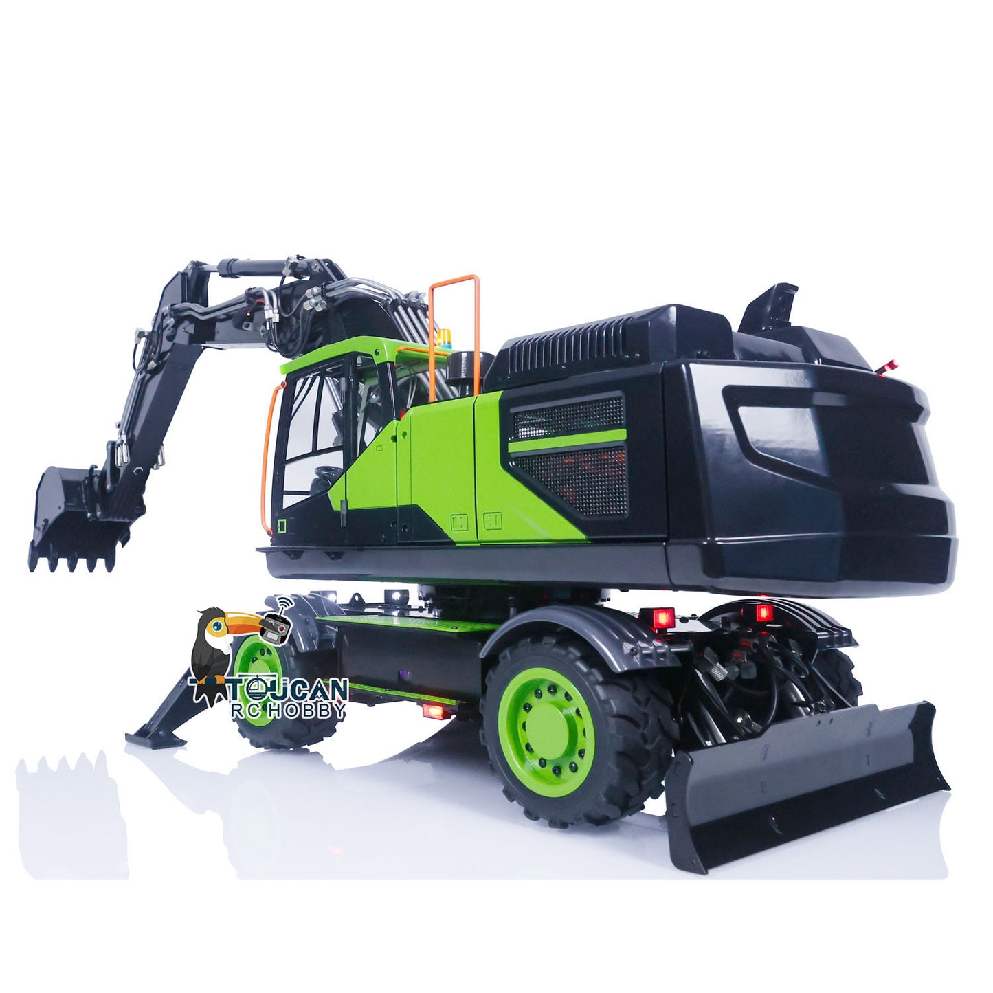 Hydraulic 1/14 EC380 Wheeled RC Engineering RC Excavator