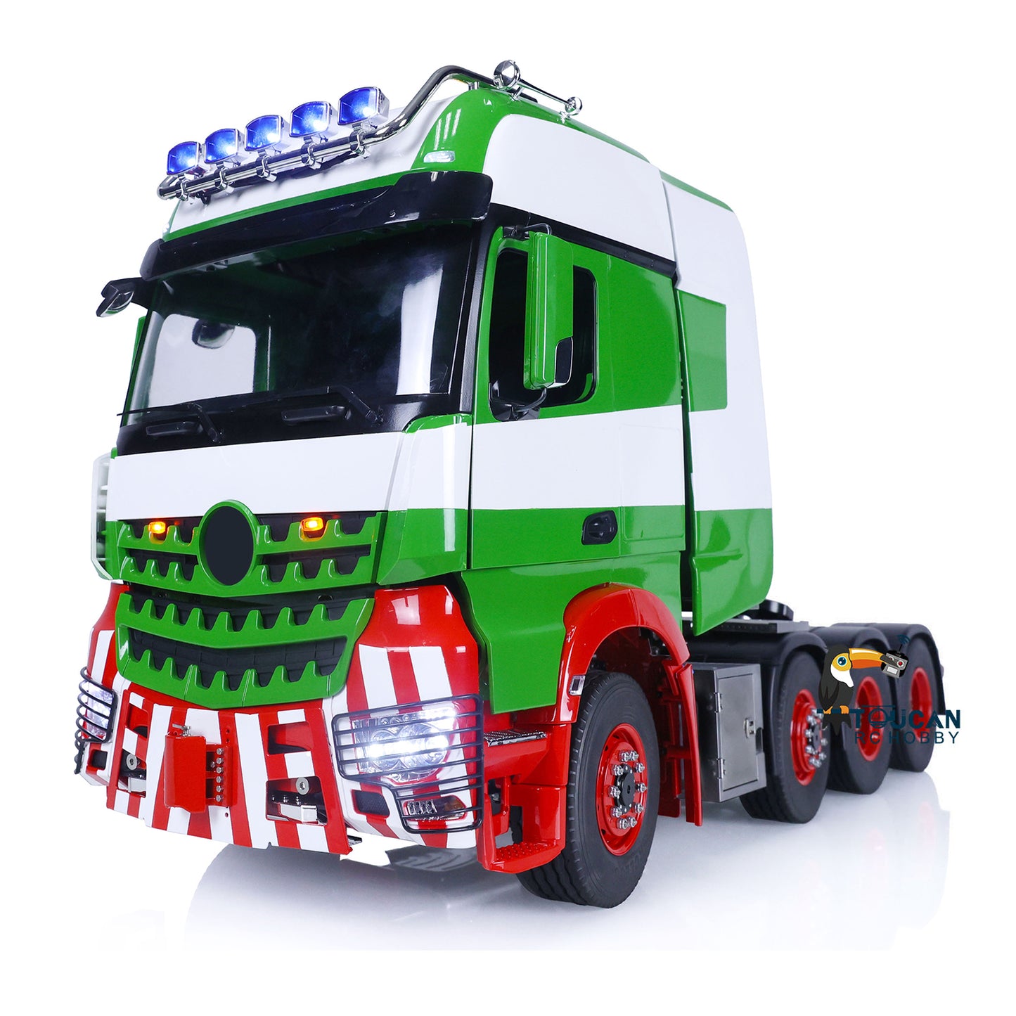 LESU 1/14 Metall 8x8 Lackiert Montiert RC Traktor Lkw Metall Chassis 20130010B