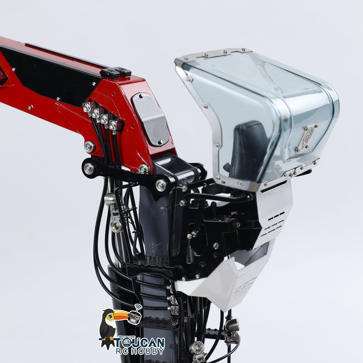 IN STOCK 1/14 LESU Hydraulic RC Timber Crane Trailer RTR/KIT Ver