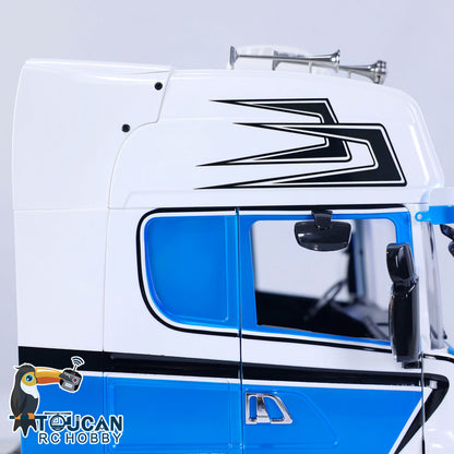 TOUCAN Metal Chassis 1/14 6x6 RC Tractor Truck Painted Assembled Radio Control Car