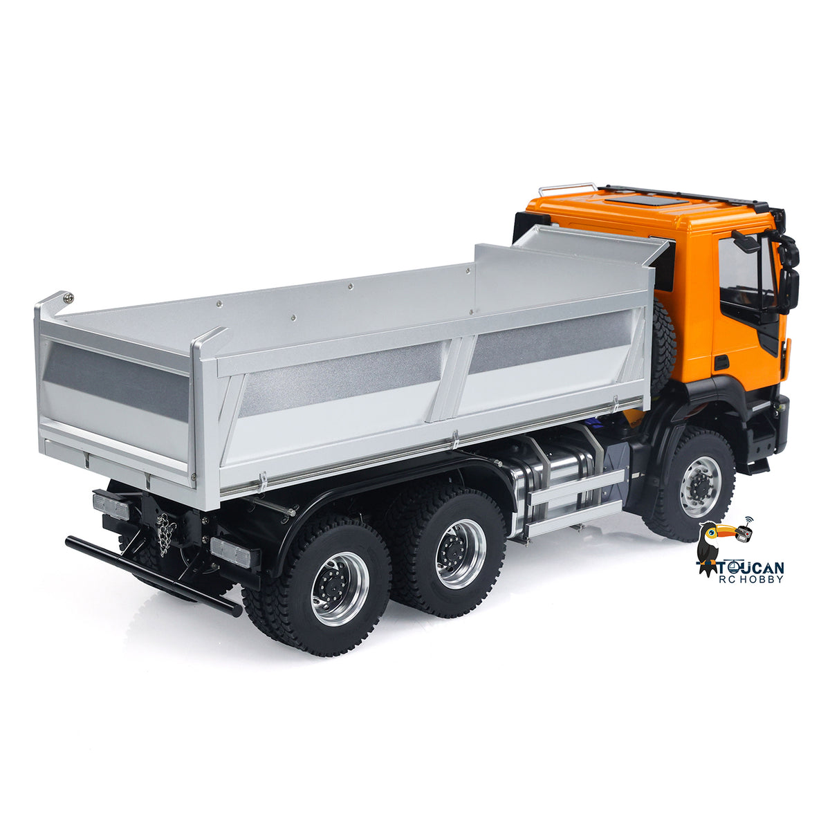 MD 1/14 6x6 Hydraulic RC Painted Assembled PNP Truck Dumper With 2-speed Gearbox Sound Light System