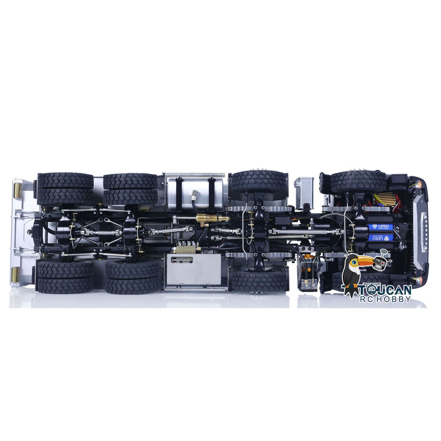 LESU 1/14 8x8 Hydraulischer RC-Muldenkipper RTR