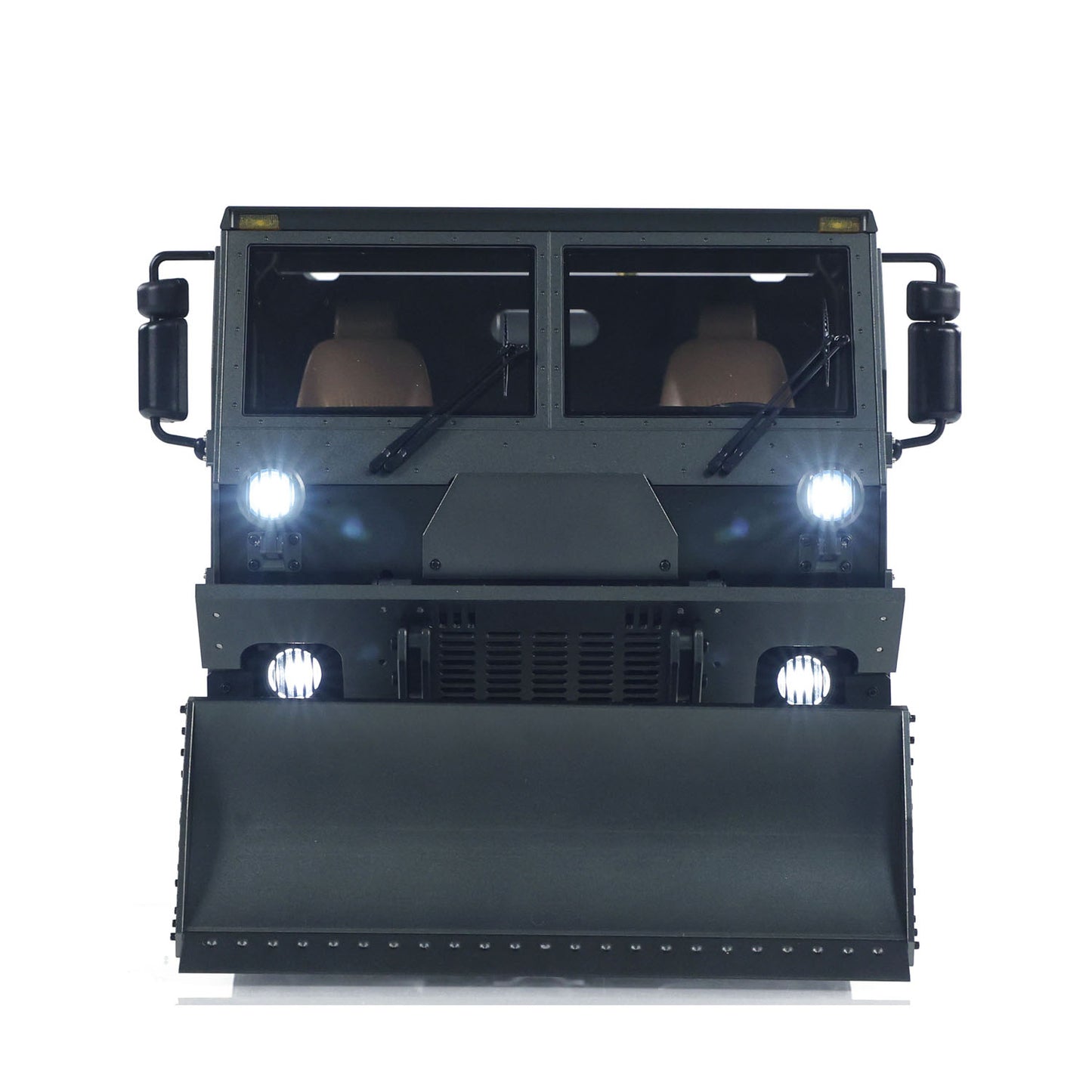 TOUCAN 1/18 8X8 Metal RC Military Truck RTR Transport Car CAPO CUB3 2Speed Gearbox Axle Locks Light Sound Smoke Unit Snow Blade