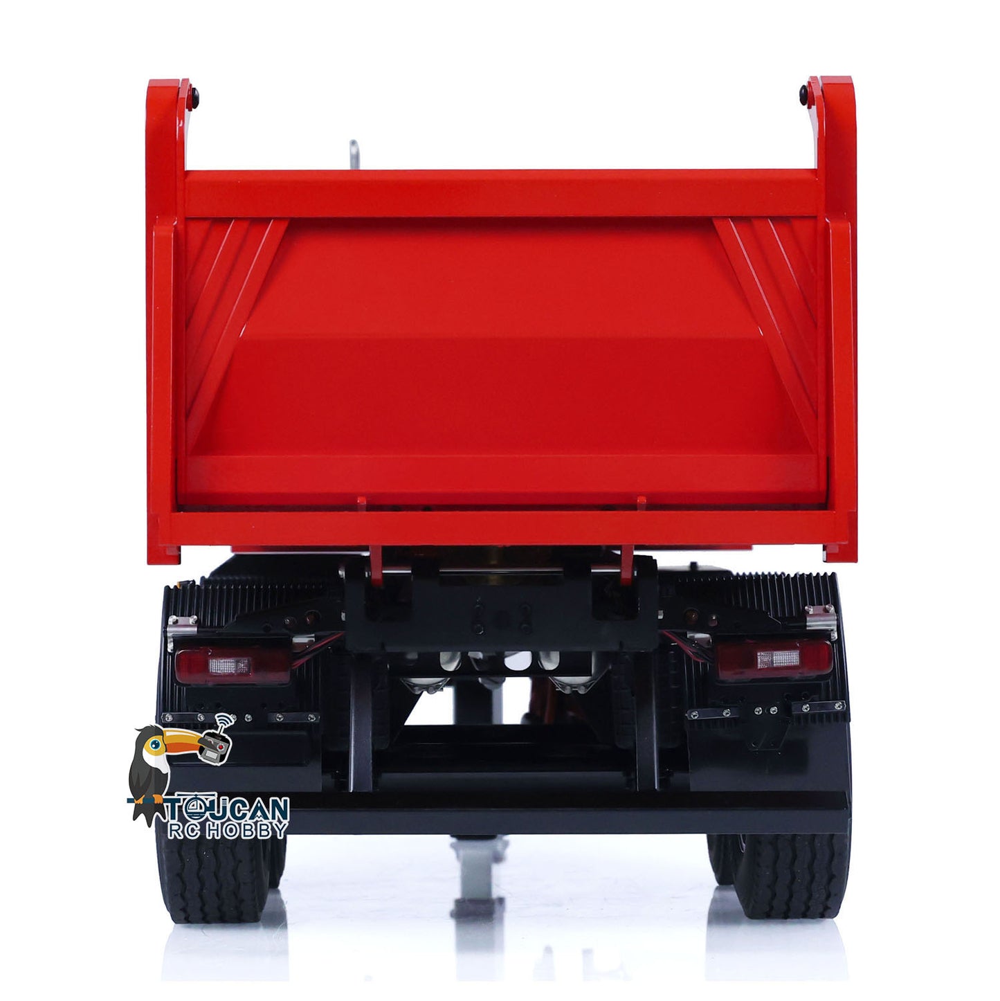 Metal LESU 1/14 RC Trailers 2-Axle Hydraulic Self-dumping