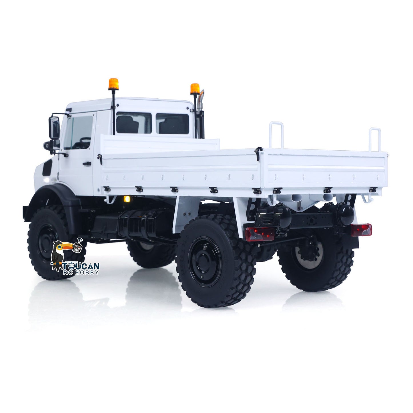 LESU 1/14 Metal Radio Control Off Road Car MT44023 4*4 RC All-Terrain Light Truck U4023 Light Sound Smoke Unit Axle Locks