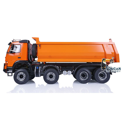 JDM 65C Metal 8*8 1/14 Hydraulic RC Dumper Truck