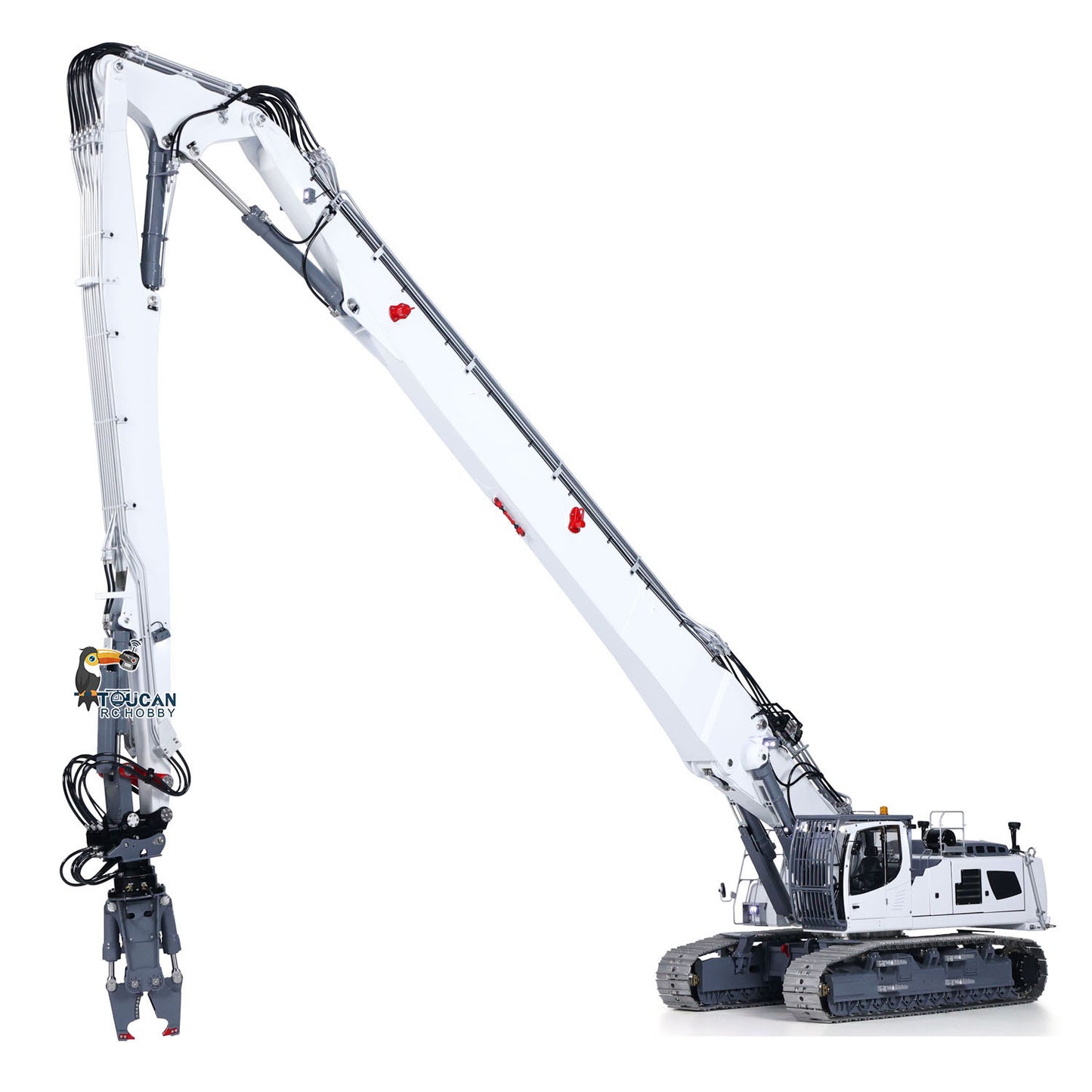 LESU 1/14 RC Heavy Full Hydraulic Excavator LR960 RTR Demolition Digger Model XE Radio