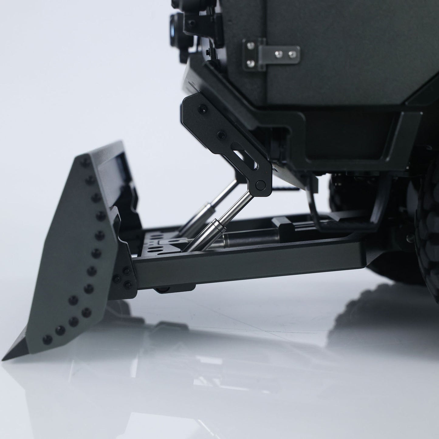 TOUCAN 1/18 8X8 Metal RC Military Truck RTR Transport Car CAPO CUB3 2Speed Gearbox Axle Locks Light Sound Smoke Unit Snow Blade