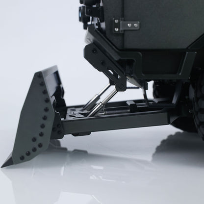 TOUCAN 1/18 8X8 Metal RC Military Truck RTR Transport Car CAPO CUB3 2Speed Gearbox Axle Locks Light Sound Smoke Unit Snow Blade