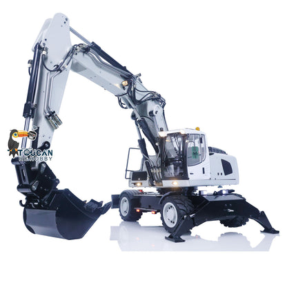 Excavatrice hydraulique à roues RC 1/14 946-3 PL18EV avec télécommande radio Digger Ripper Grab