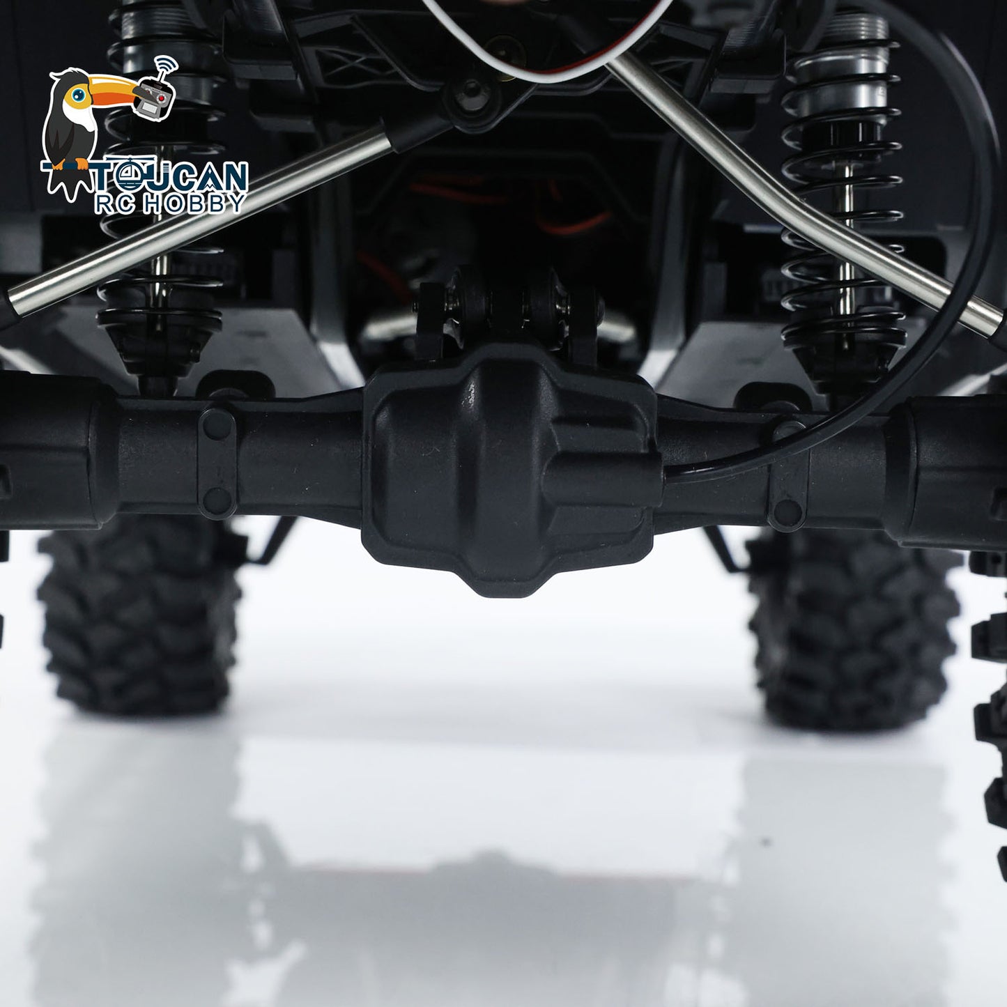 US STOCK CORSSRC 1/8 RC 4WD EMO X4 Off-road Vehicle 4x4 Radio Control Crawler Lights